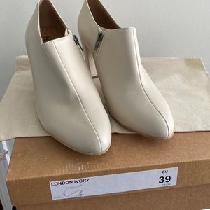 Bhava London Ivory Booties